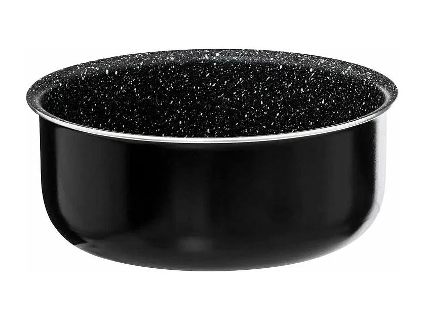 Casserole en Aluminium "Amovible" 18cm Noir