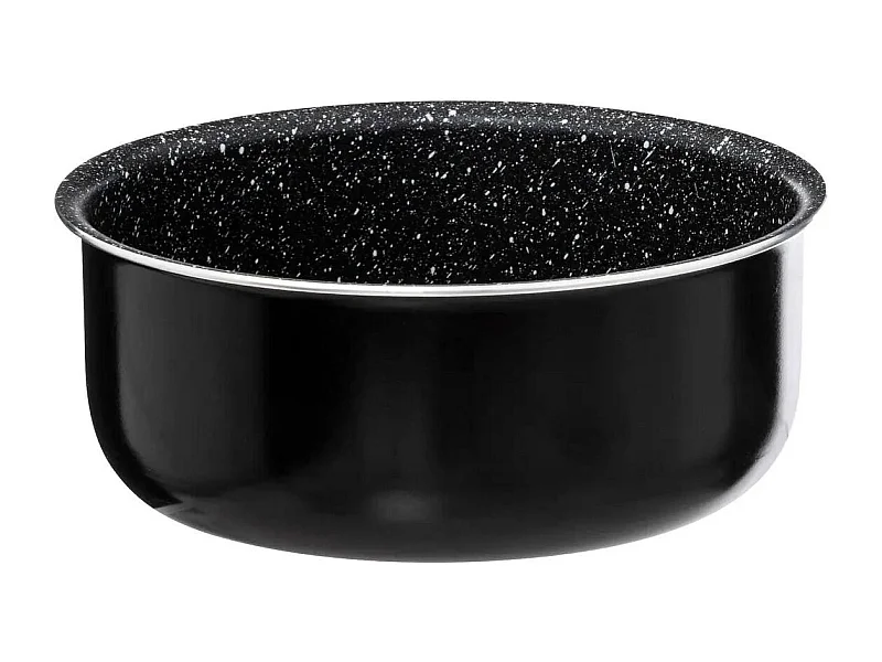 Casserole en Aluminium "Amovible" 18cm Noir