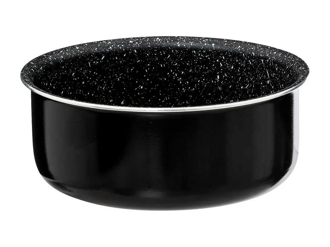 Casserole en Aluminium "Amovible" 16cm Noir