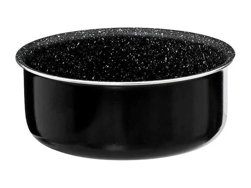 Casserole en Aluminium "Amovible" 16cm Noir