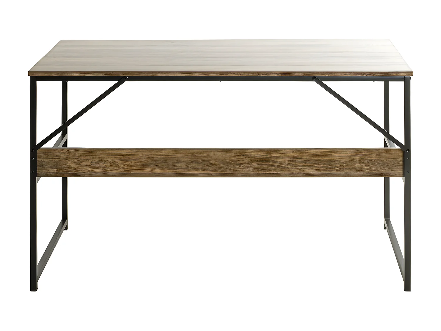 Bureau Design "Ademo" 120cm Chêne & Noir