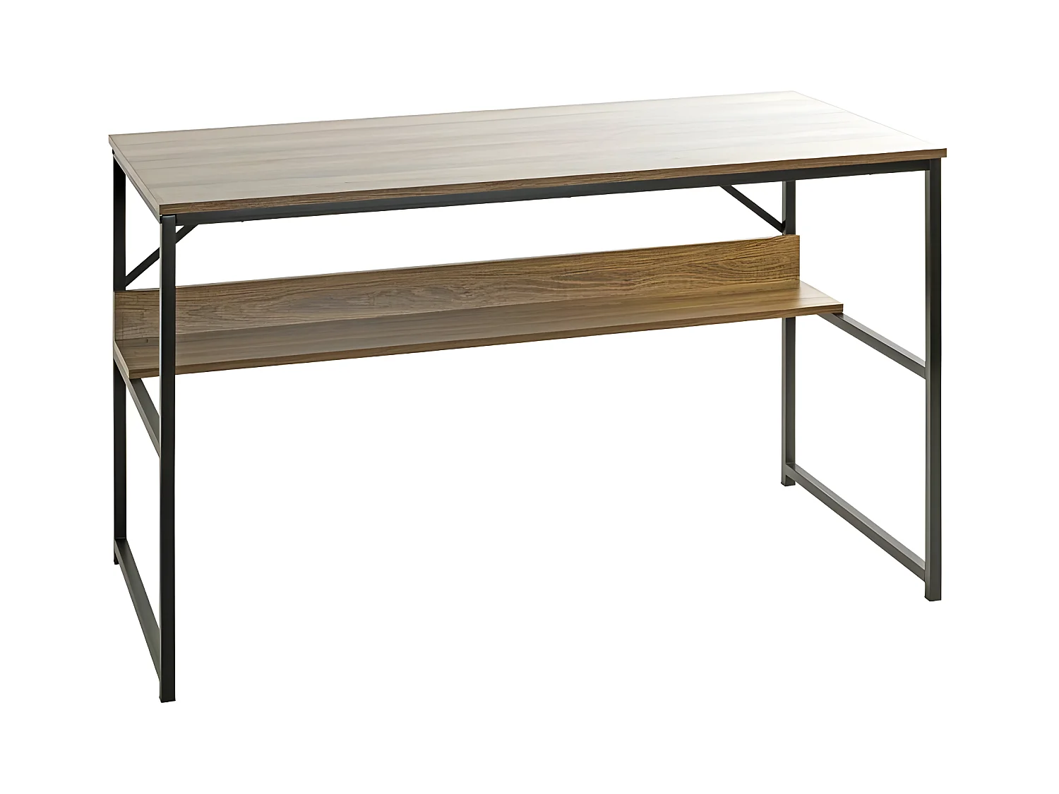 Bureau Design "Ademo" 120cm Chêne & Noir
