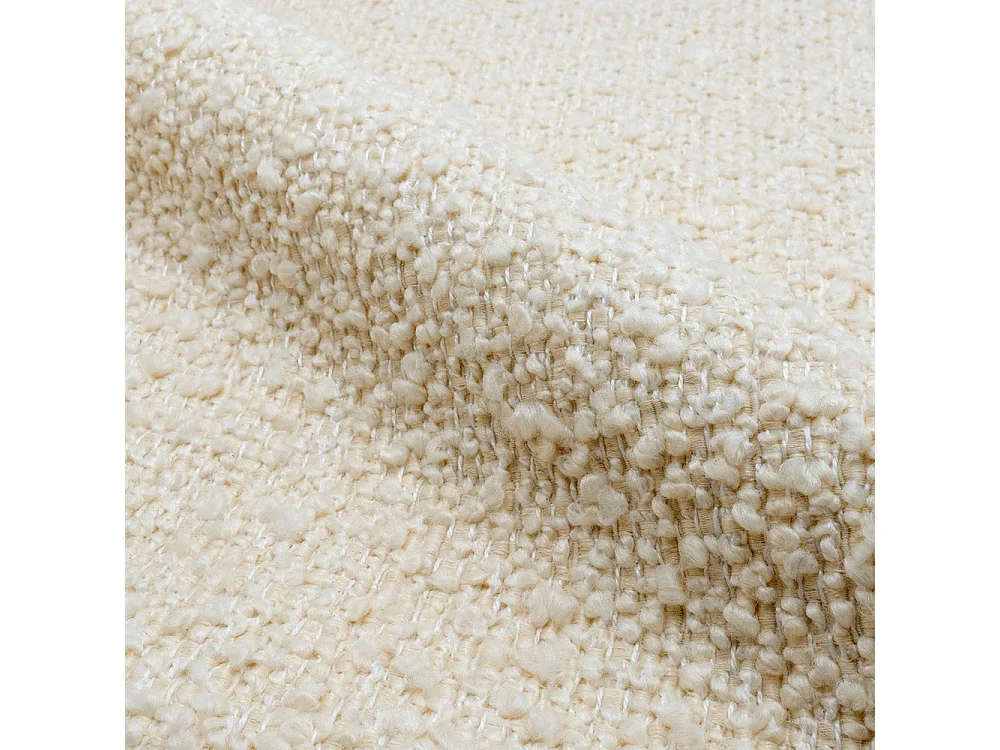 Set di 2 sedie da bar medio-alte in tessuto beige 75 cm - Misty