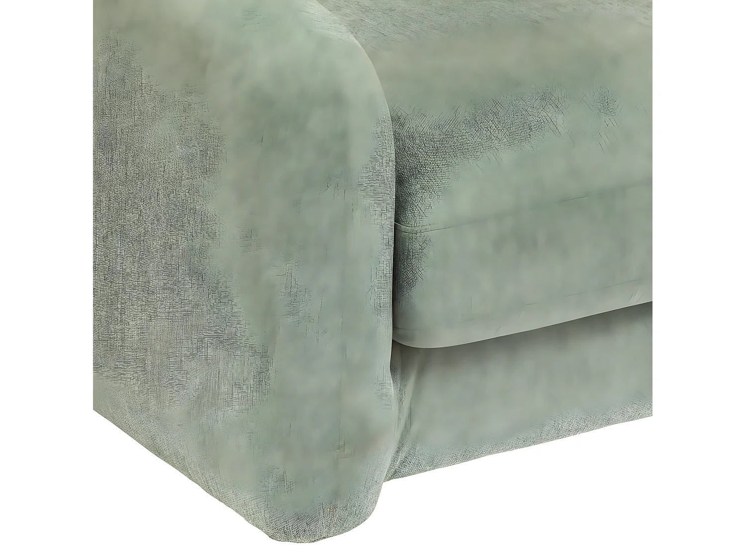 Canapé 3 Places Convertible "Guppy" 198cm Vert Cèdre