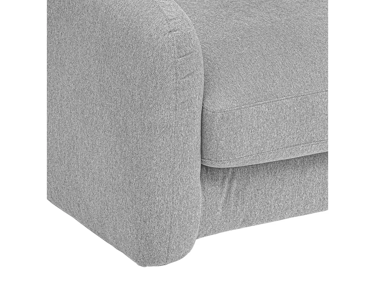 Canapé 3 Places Convertible "Guppy" 198cm Gris