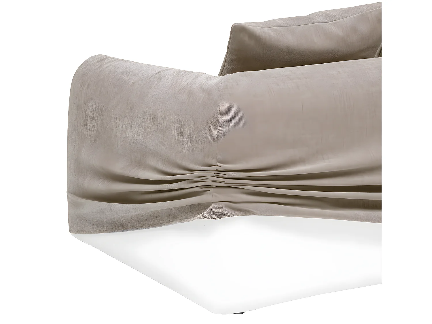 Canapé 3 Places Design "Emile" 216cm Gris