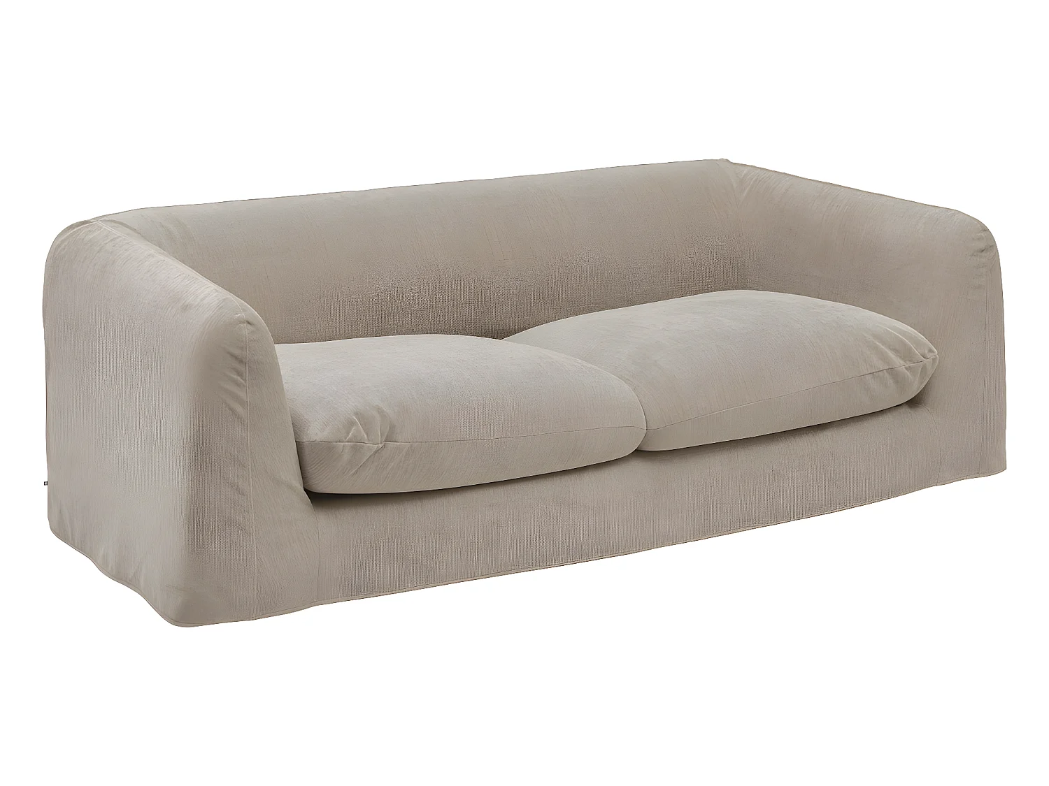 Canapé 3 Places Design "Emile" 216cm Gris