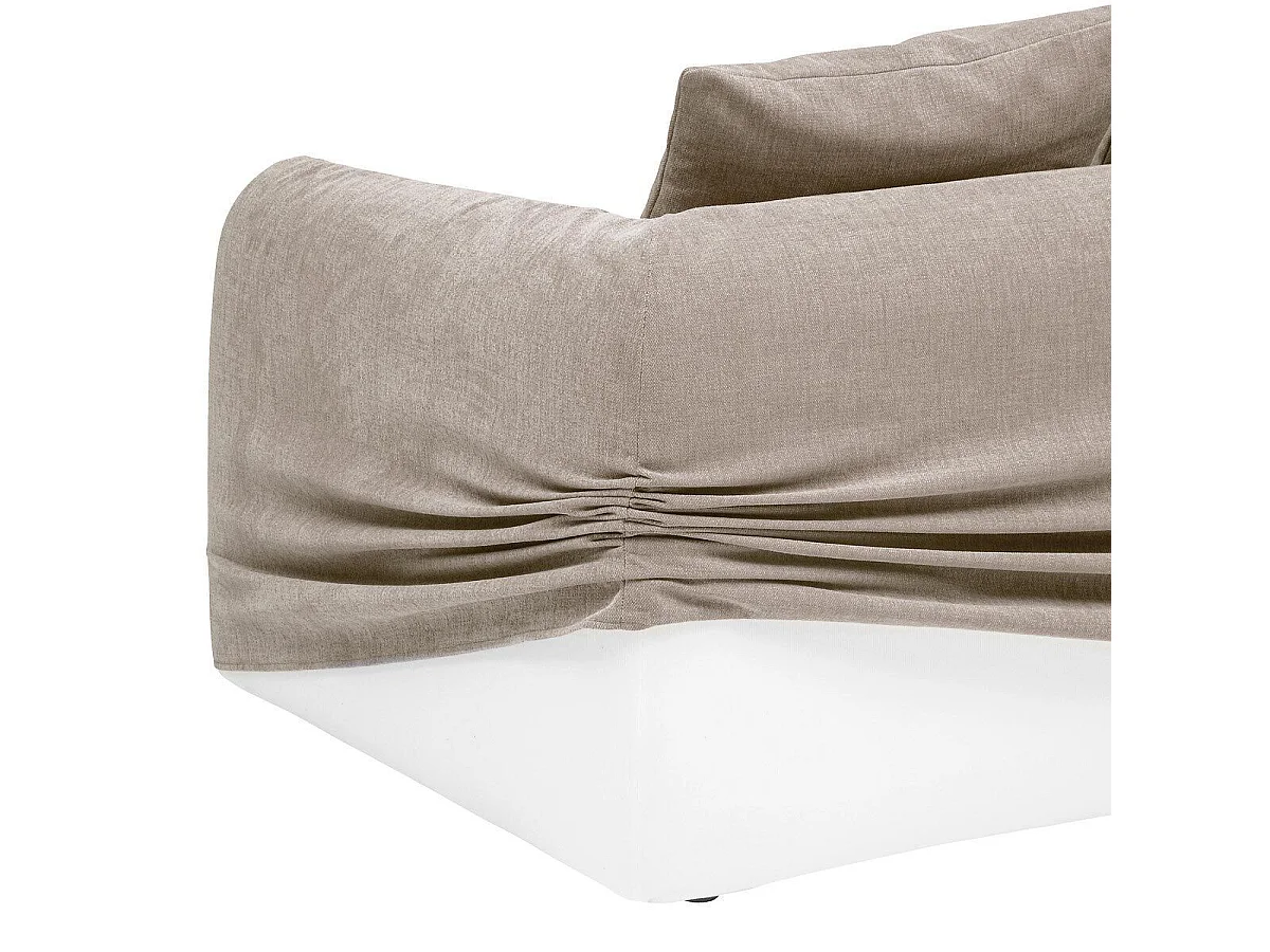 Canapé 3 Places Design "Emile" 216cm Gris