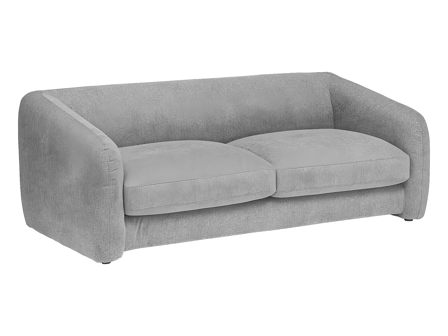Canapé 3 Places Design "Guppy" 198cm Gris