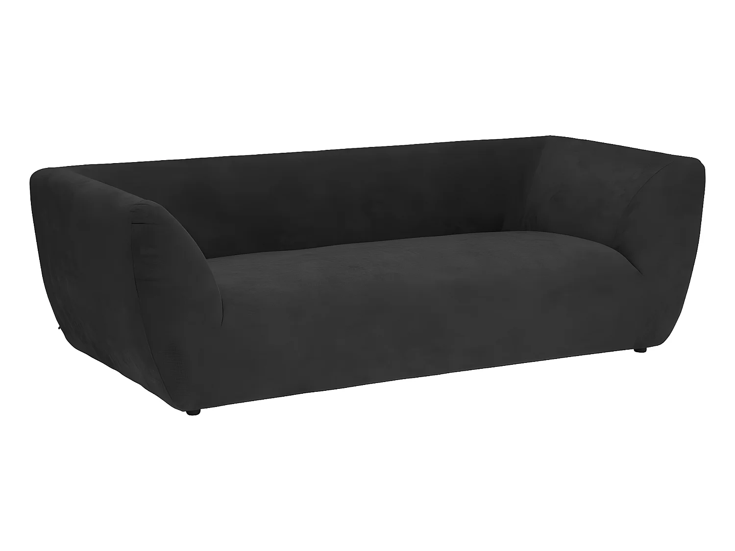 Canapé 3 Places Design "Floyd" 226cm Gris Foncé