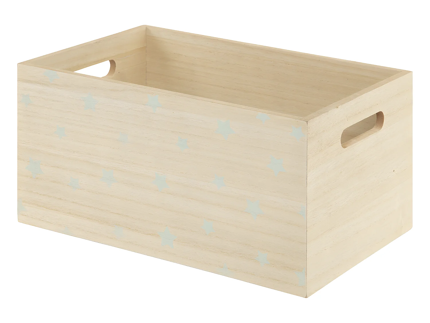 Lot de 3 Cagettes Enfant "Étoile" 36cm Beige