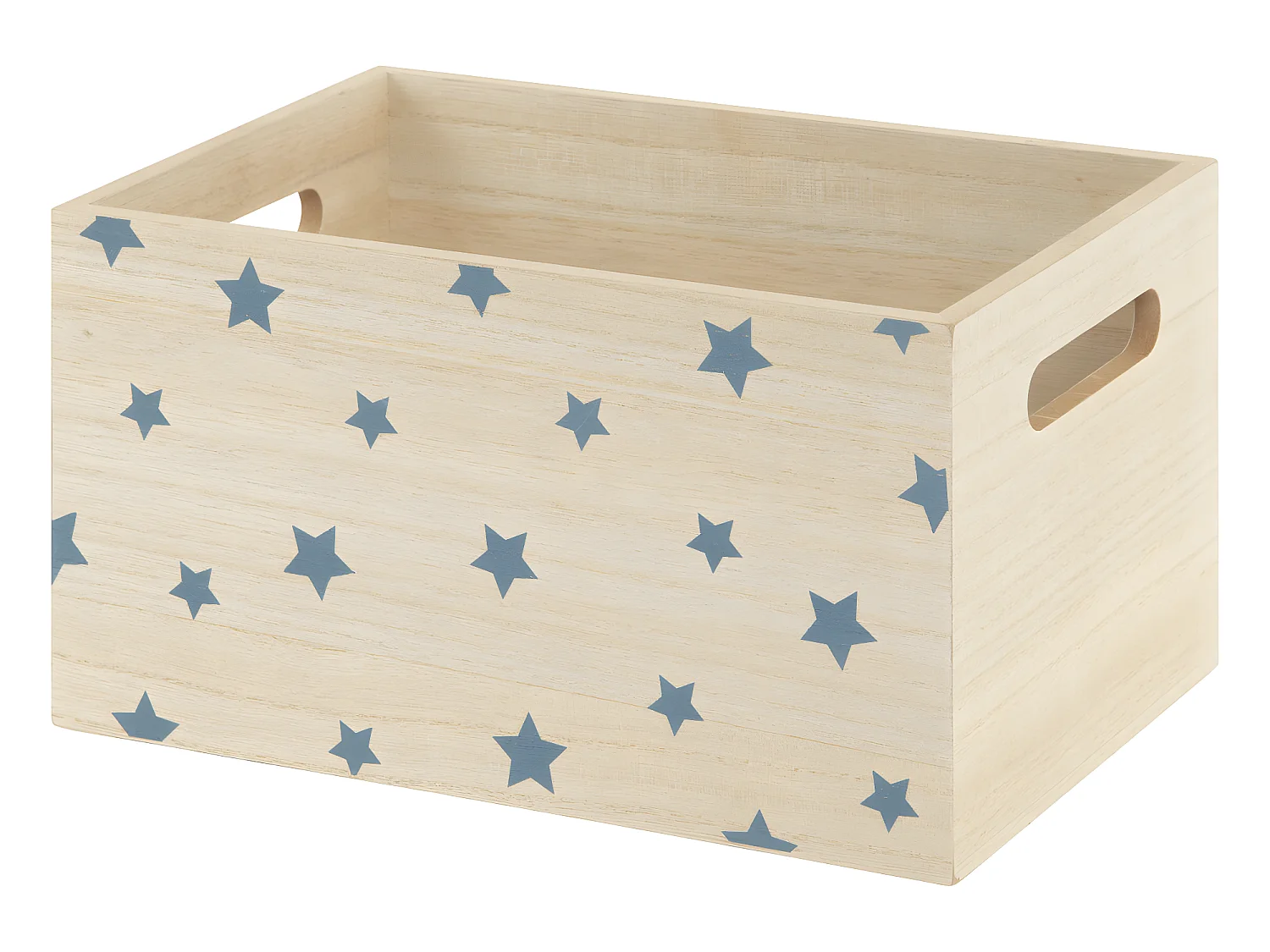 Lot de 3 Cagettes Enfant "Étoile" 36cm Beige