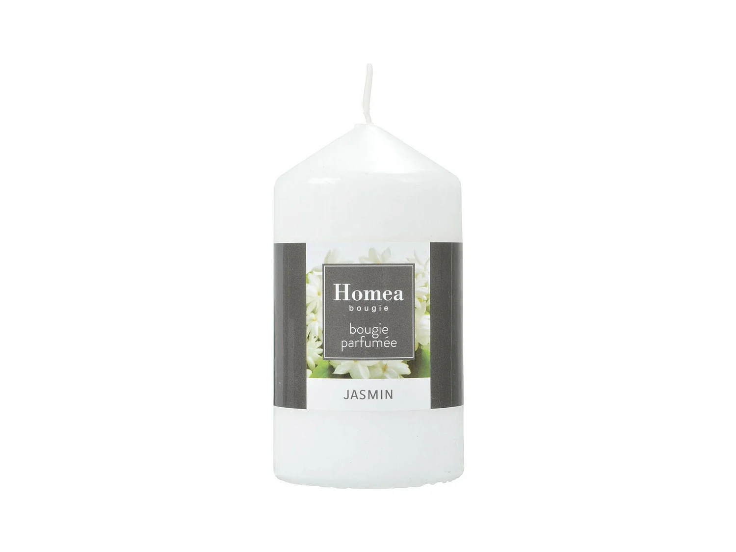 Bougie Pilier "Essentiel II" 11cm Jasmin