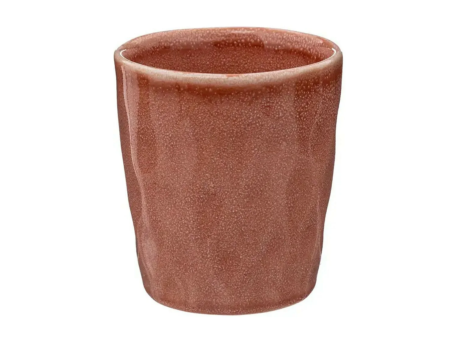 Lot de 6 Tasses Design "Zoé" 22cl Corail