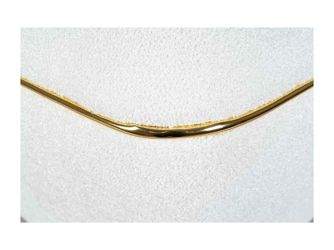 Tabouret Carré Déco &quot;Contessa&quot; 60cm Blanc &amp; Or