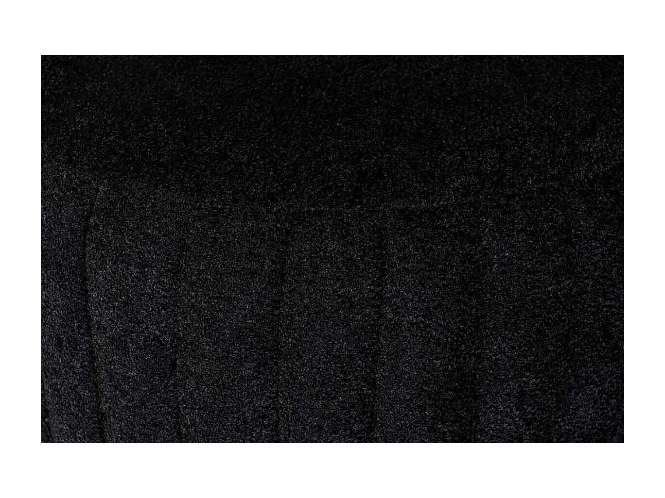 Tabouret Rond Déco "Doric" 46cm Noir & Or