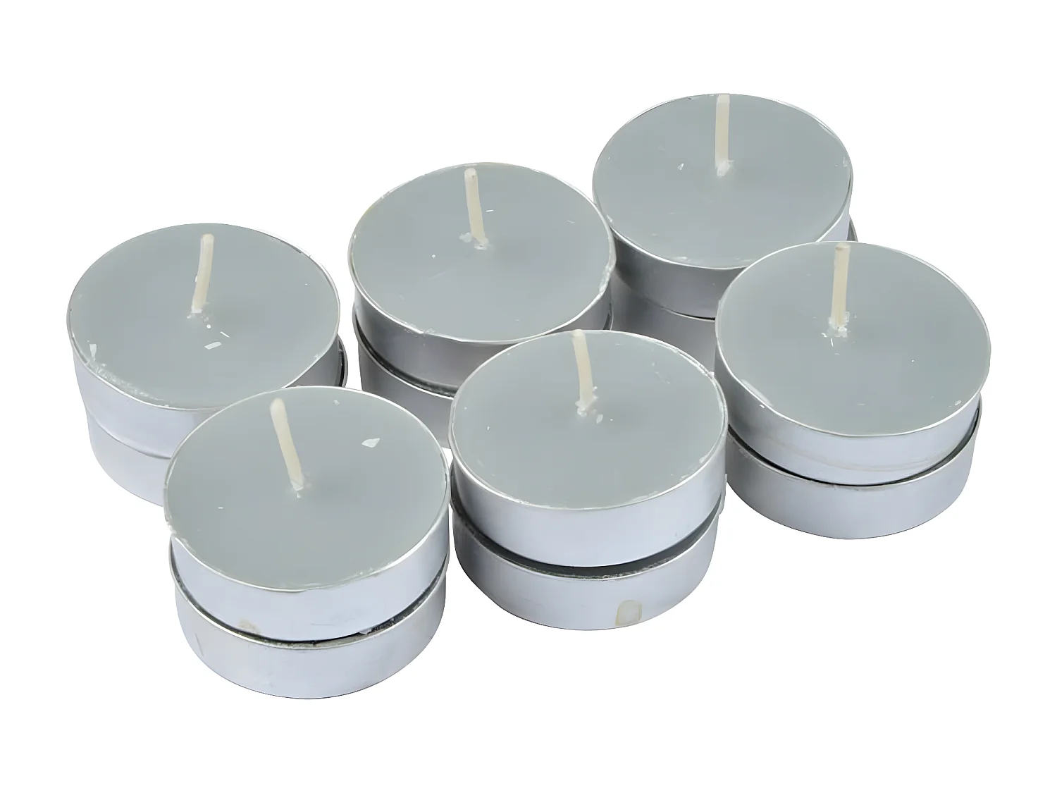 Lot de 12 Bougies Chauffe-Plat "Essentiel II" 3,5cm Fleur de Coton