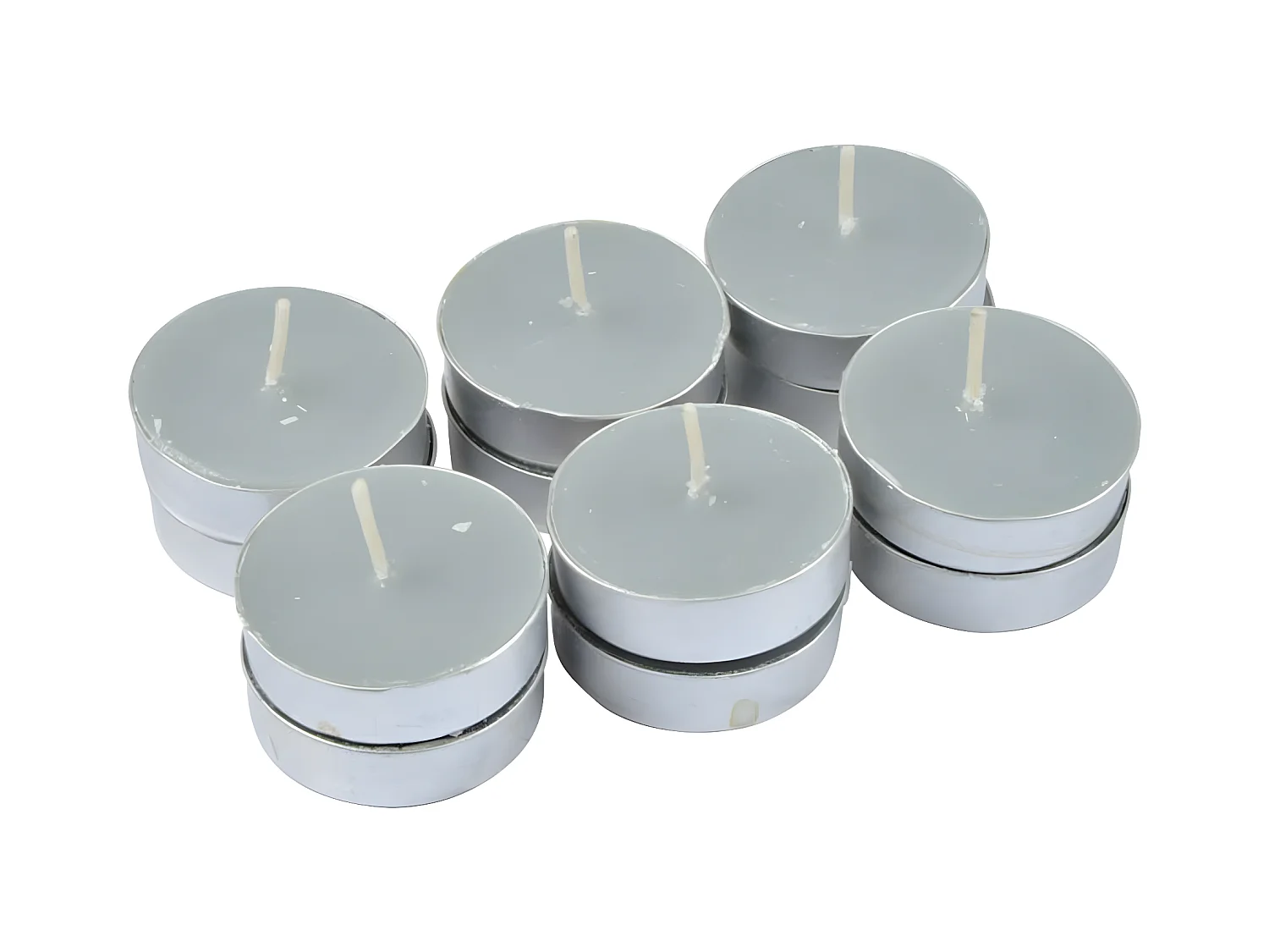 Lot de 12 Bougies Chauffe-Plat "Essentiel II" 3,5cm Fleur de Coton