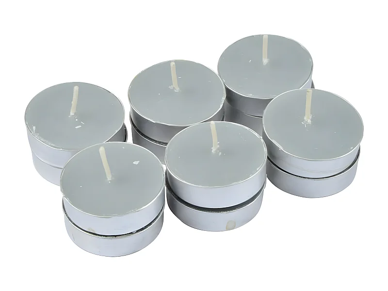 Lot de 12 Bougies Chauffe-Plat "Essentiel II" 3,5cm Fleur de Coton