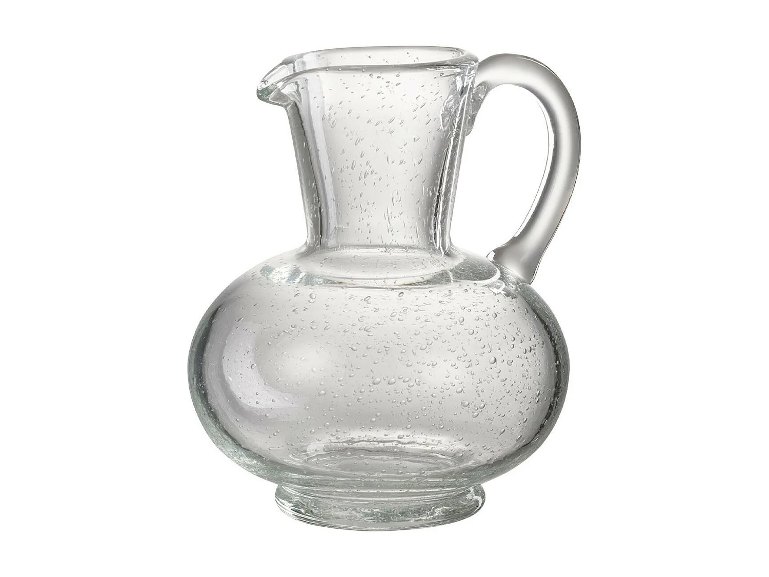 Carafe Design en Verre "Boule" 21cm Transparent