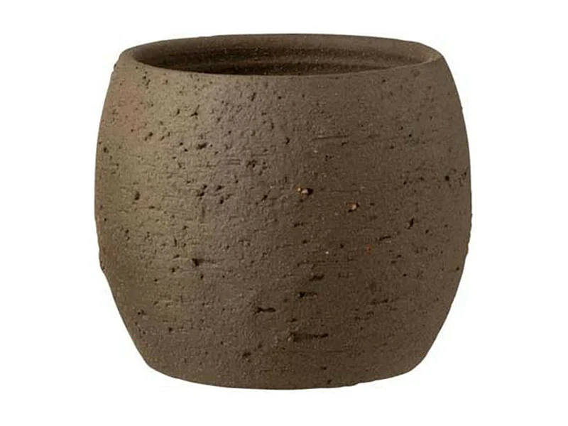 Cache-Pot en Céramique "Enya" 20cm Marron