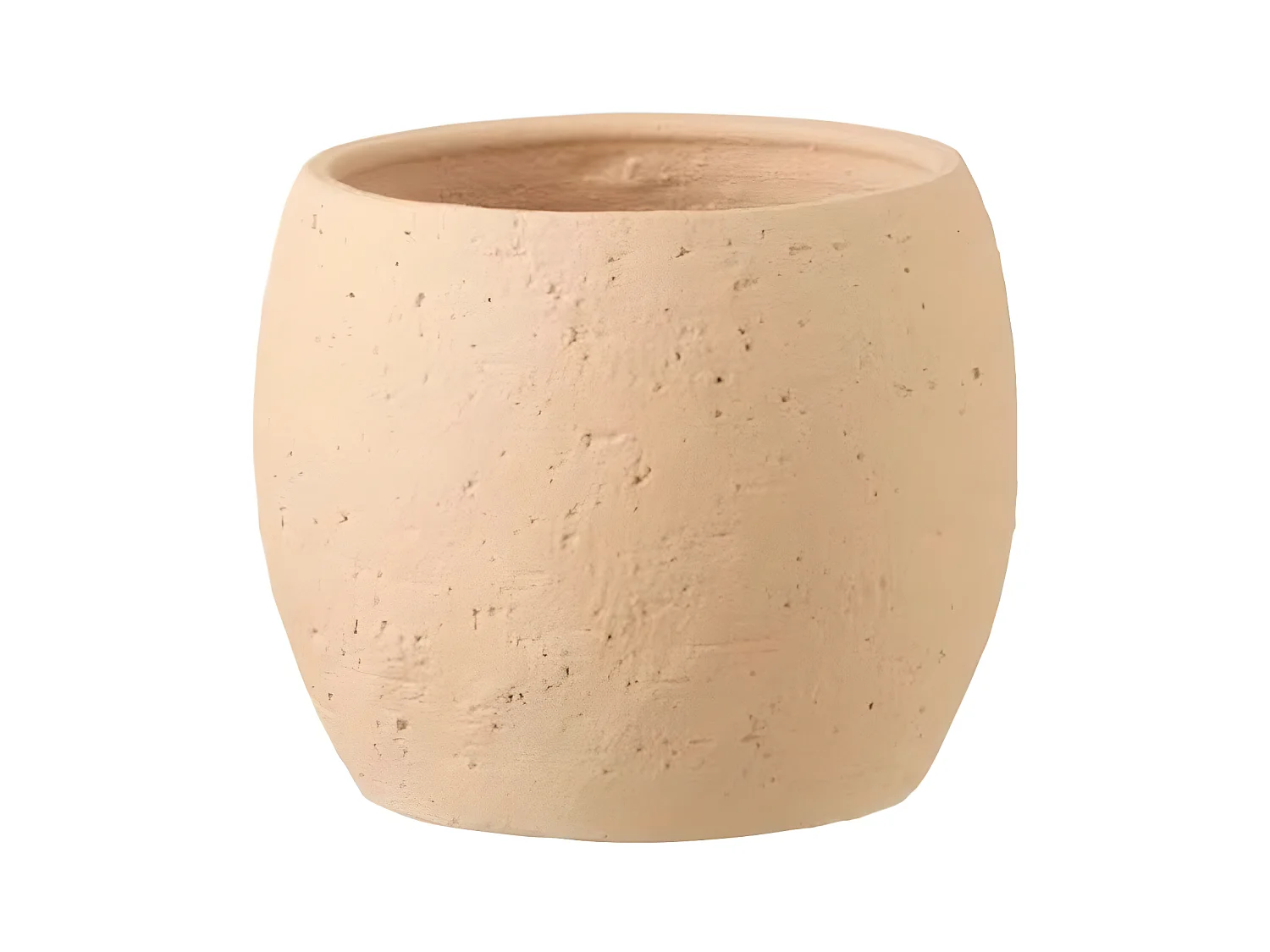 Cache-Pot en Céramique "Enya" 20cm Beige