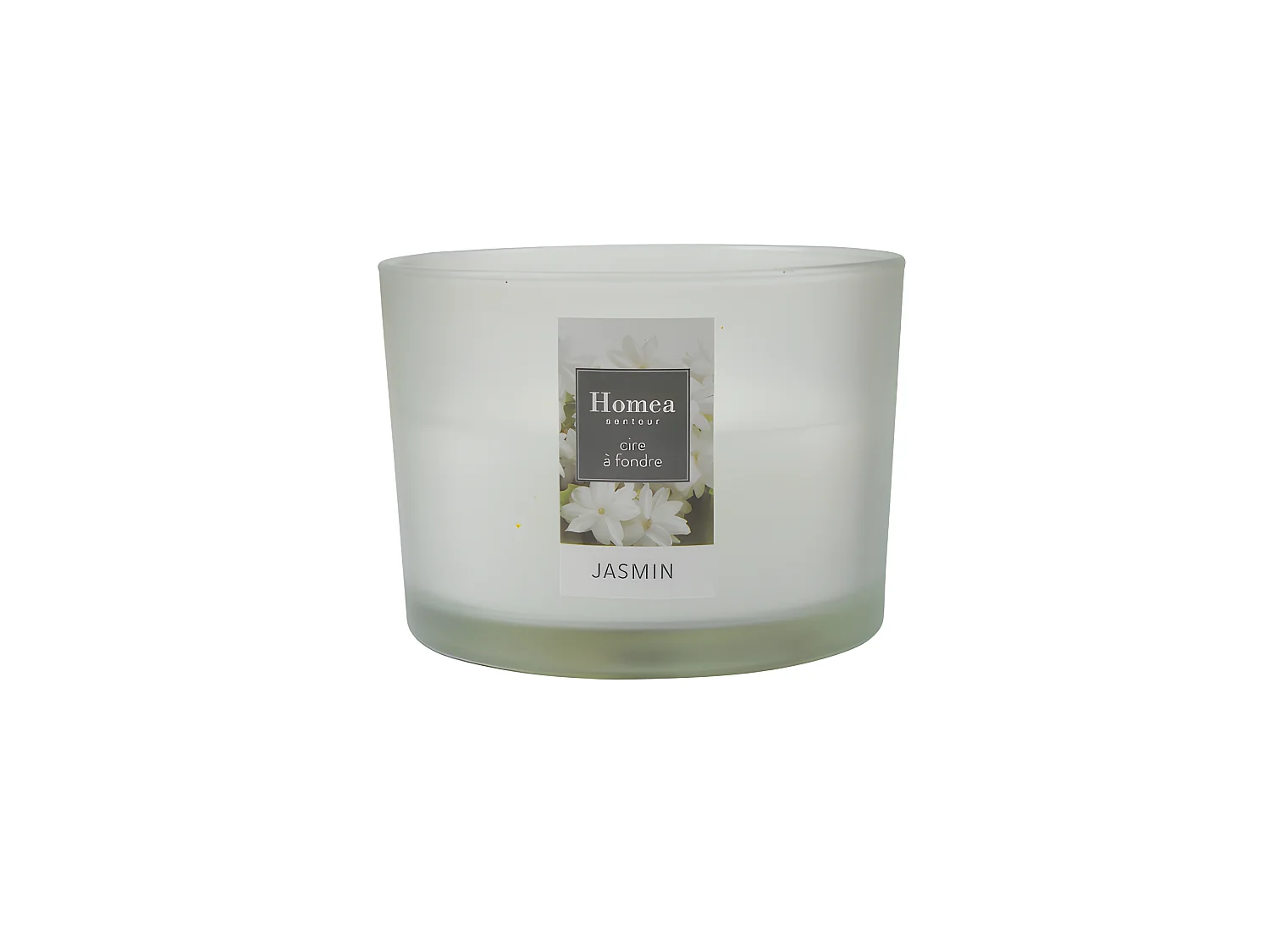 Bougie Verrine Parfumée "Essentiel II" 11cm Jasmin