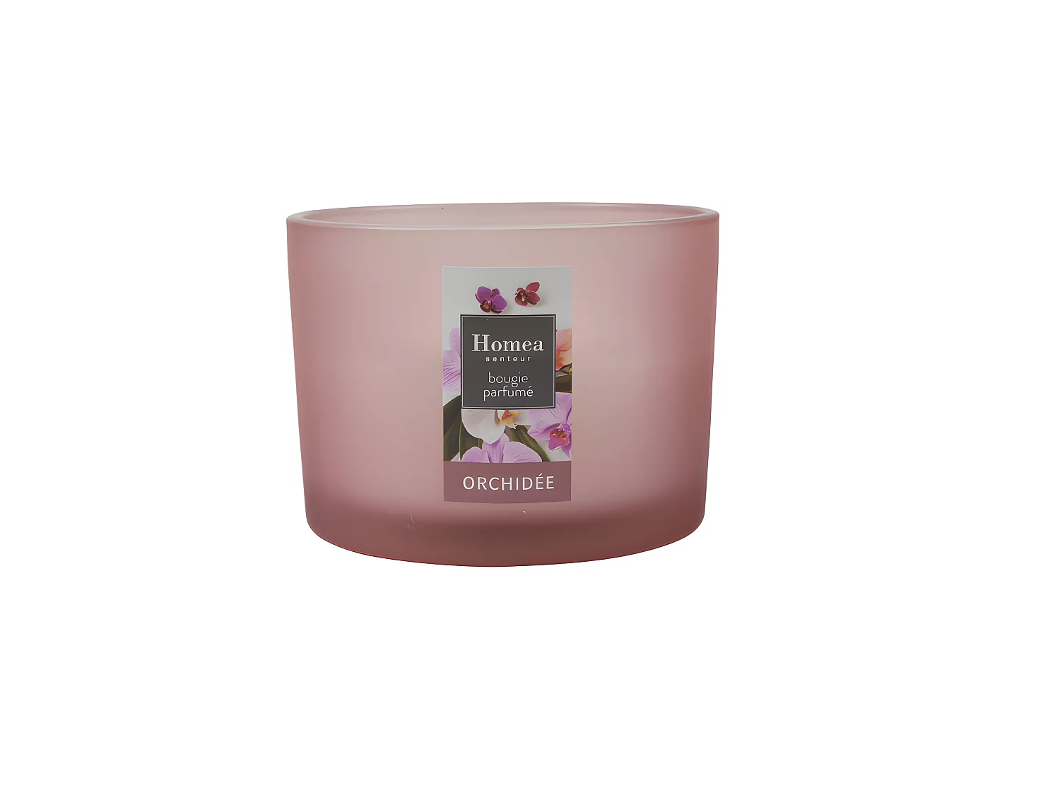Bougie Verrine Parfumée "Essentiel II" 11cm Orchidée