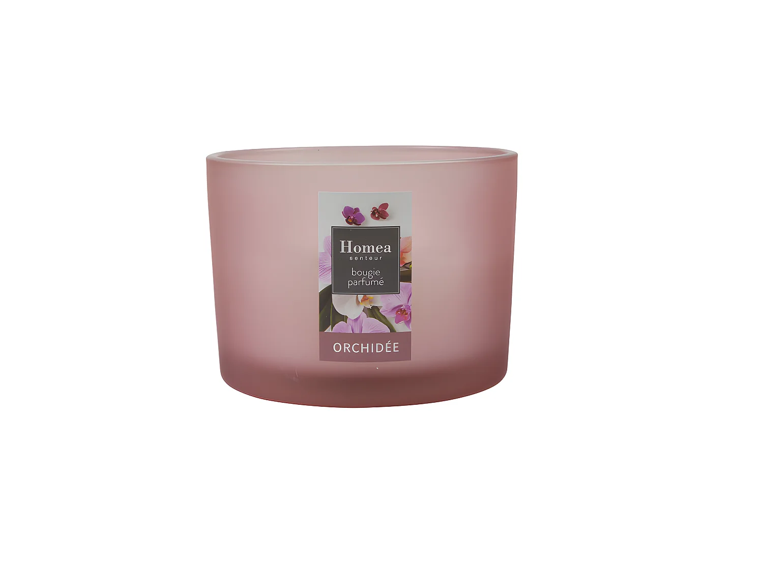 Bougie Verrine Parfumée "Essentiel II" 11cm Orchidée