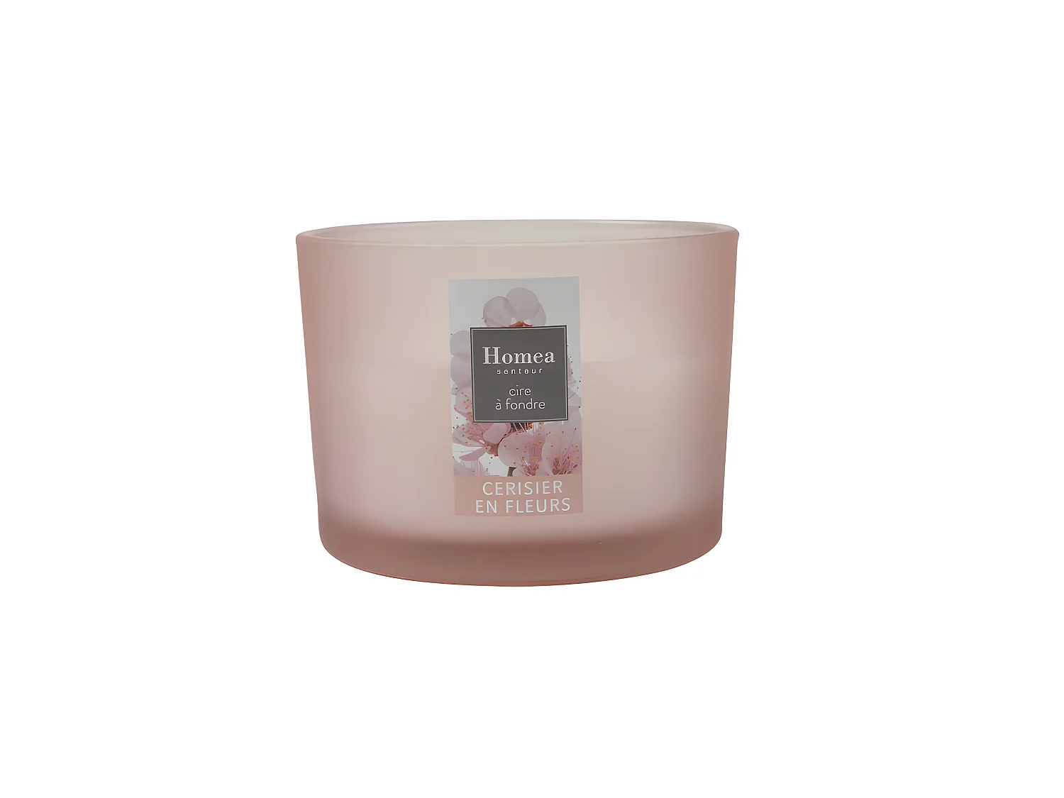 Bougie Verrine Parfumée "Essentiel II" 11cm Cerisier en Fleurs