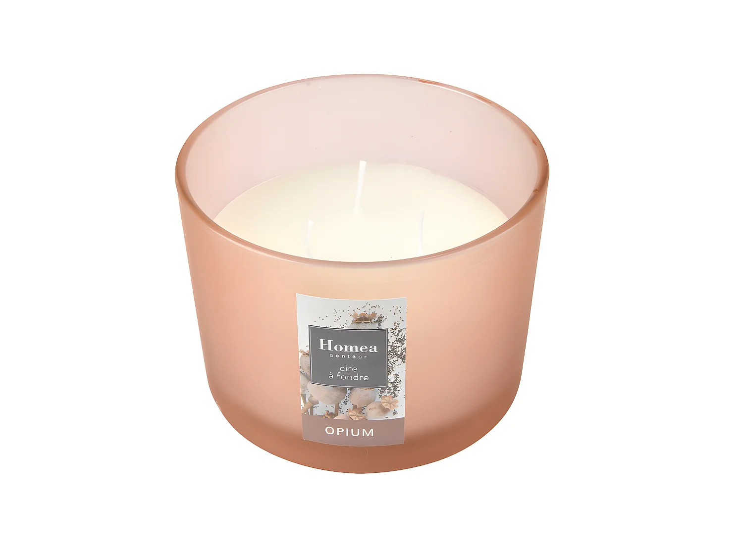 Bougie Verrine Parfumée "Essentiel II" 11cm Opium