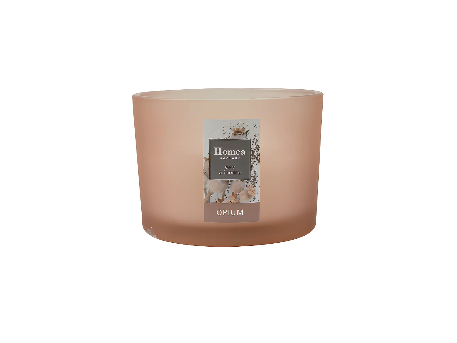 Bougie Verrine Parfumée "Essentiel II" 11cm Opium