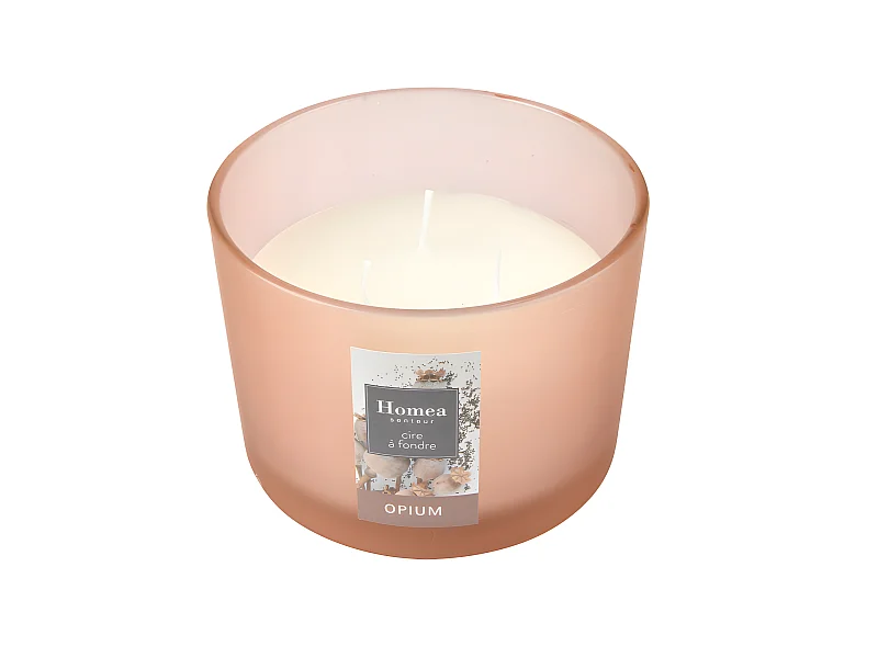 Bougie Verrine Parfumée "Essentiel II" 11cm Opium