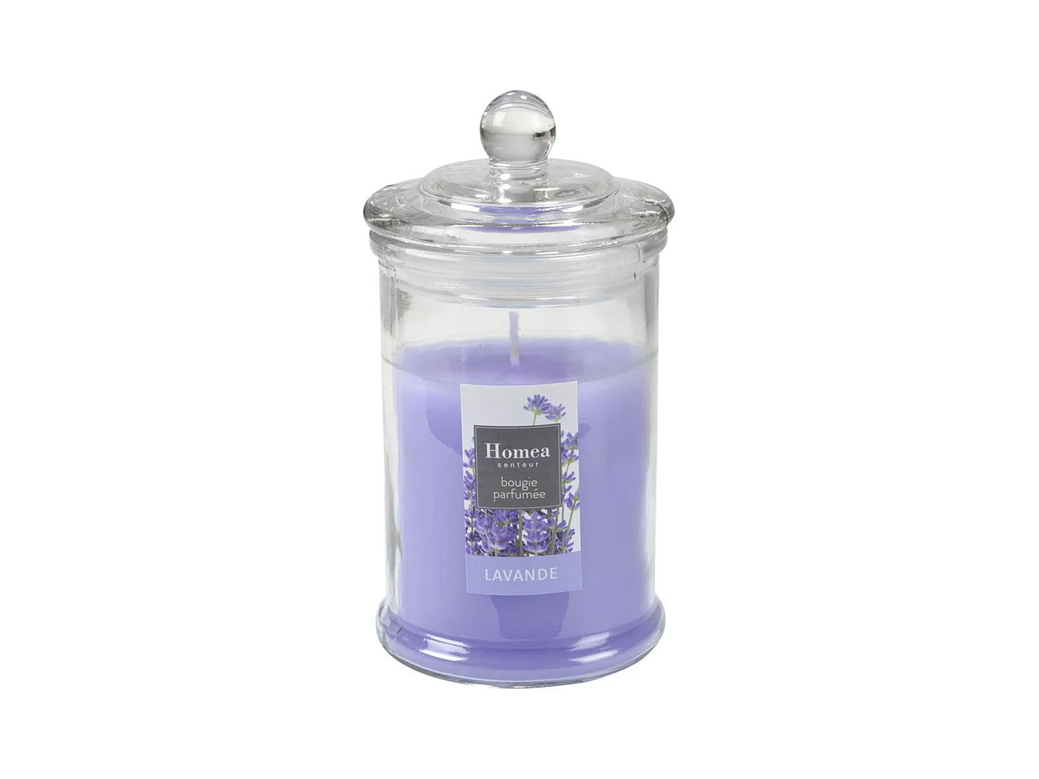 Bougie Parfumée Bocal "Essentiel II" 15cm Lavande