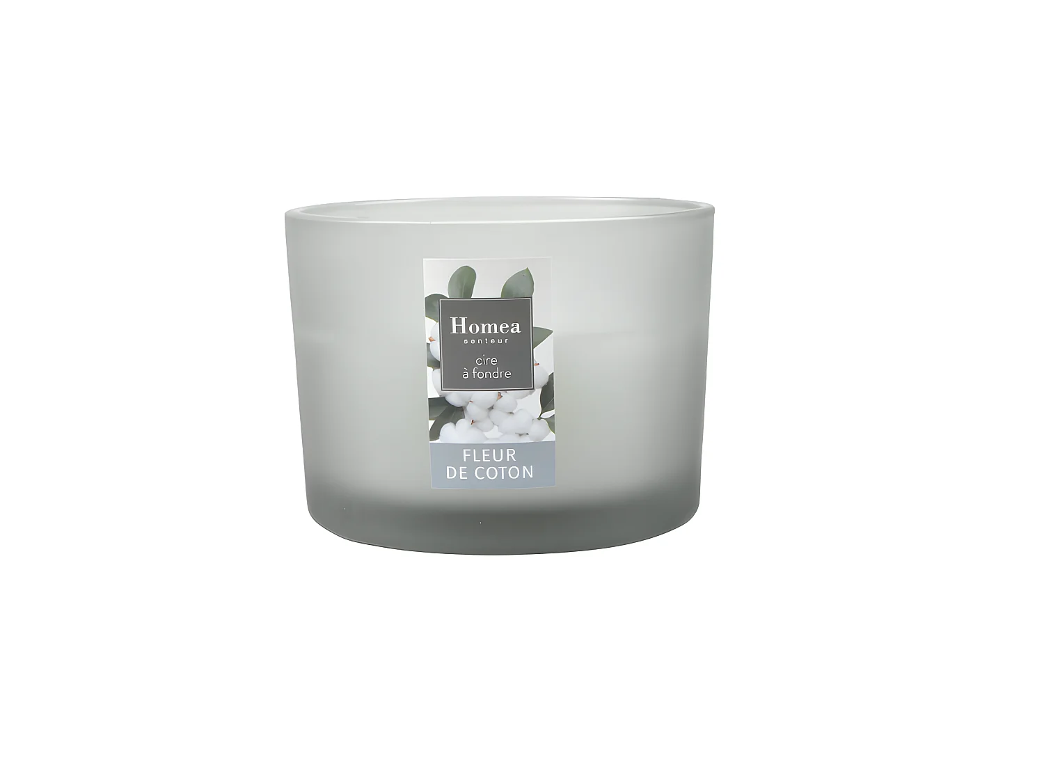 Bougie Verrine Parfumée "Essentiel II" 11cm Fleur de Coton