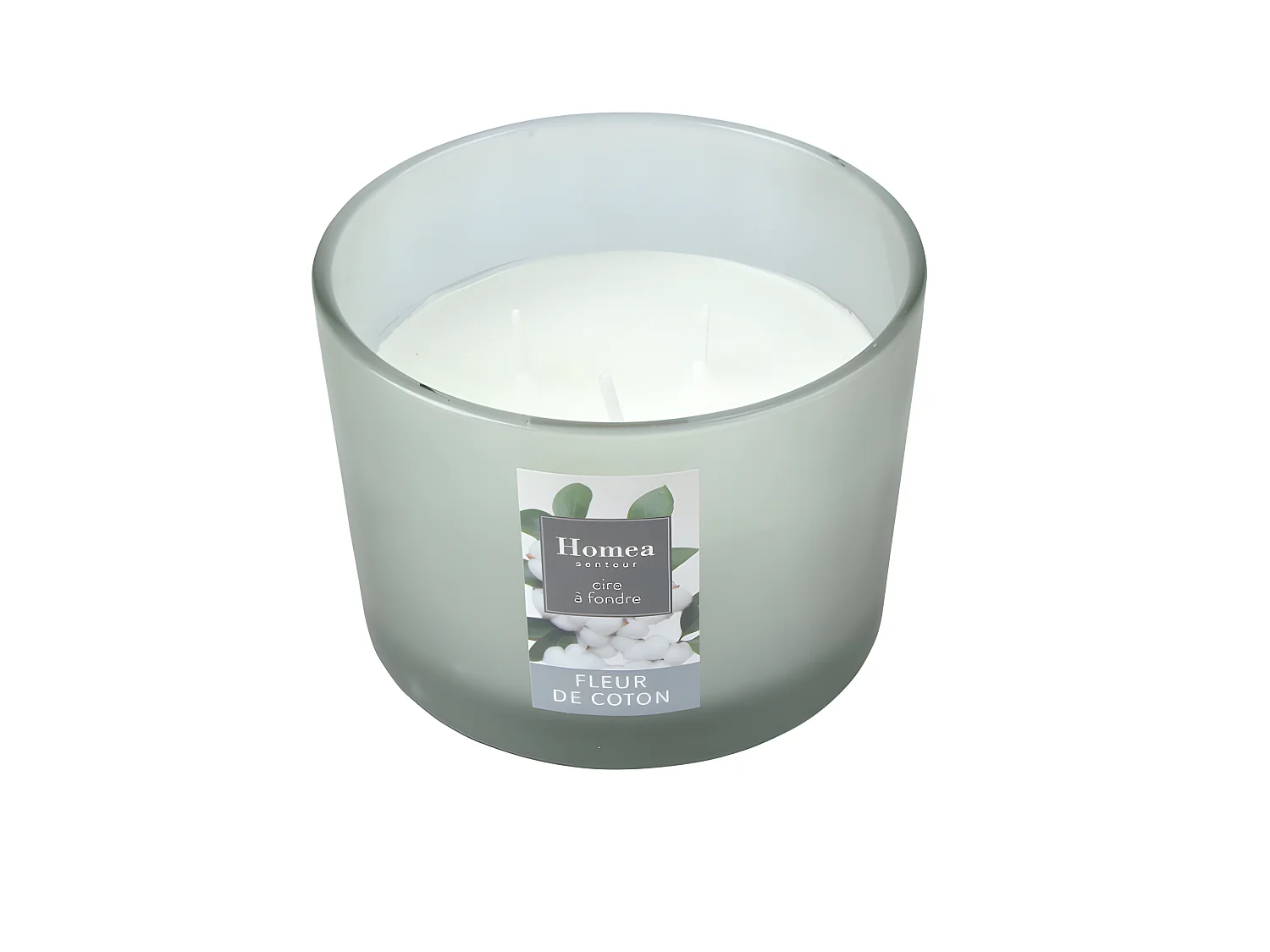 Bougie Verrine Parfumée "Essentiel II" 11cm Fleur de Coton