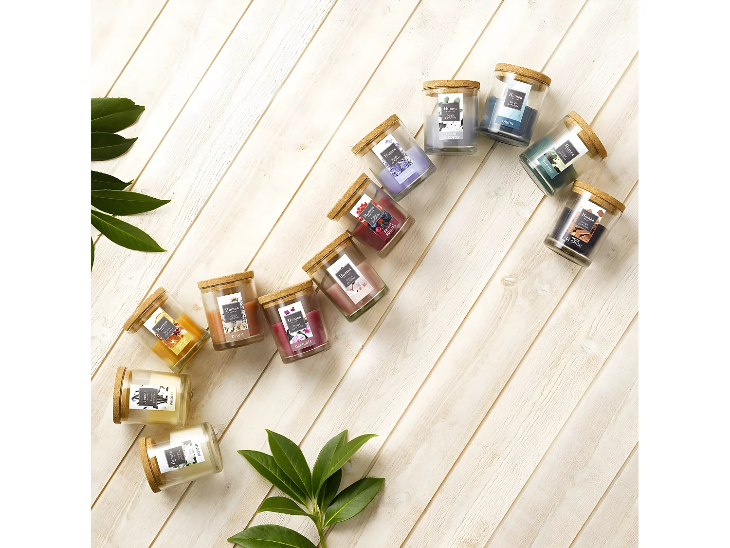 Bougie Verrine Parfumée "Essentiel II" 8cm Cerisier en Fleurs