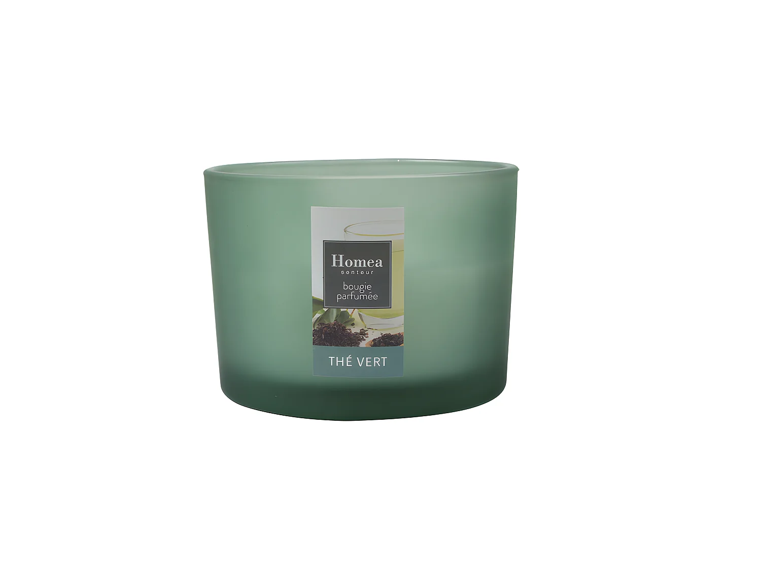 Bougie Verrine Parfumée "Essentiel II" 11cm Thé Vert