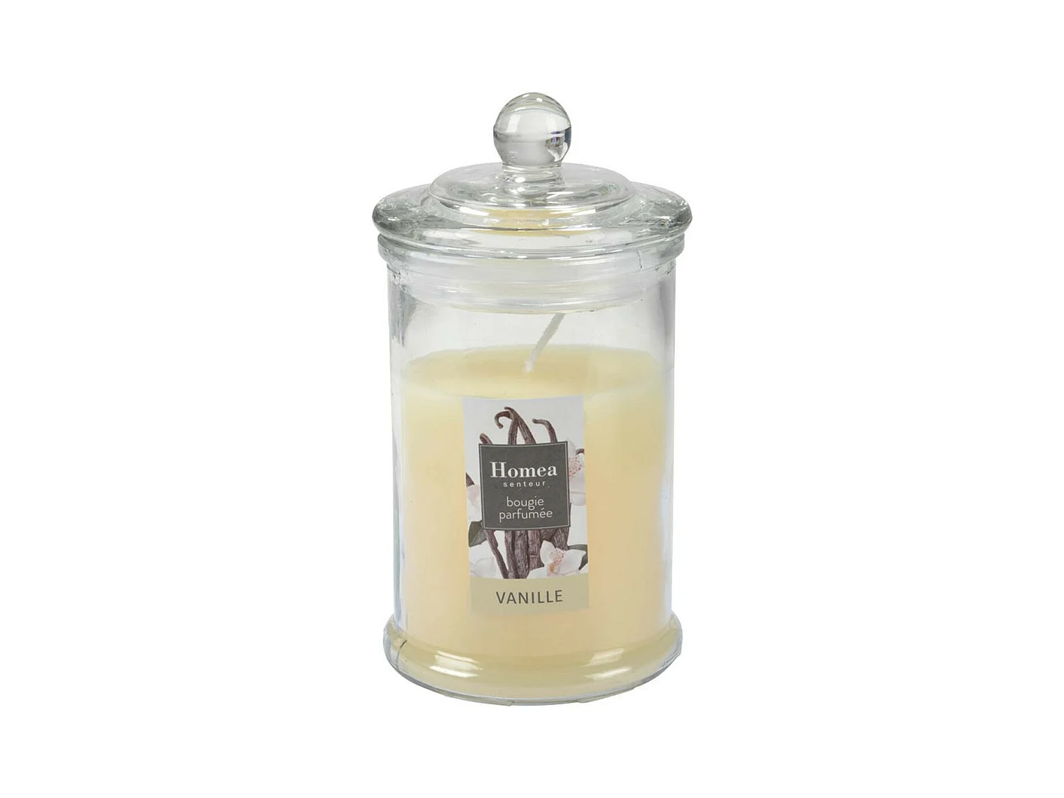 Bougie Parfumée Bocal "Essentiel II" 15cm Vanille