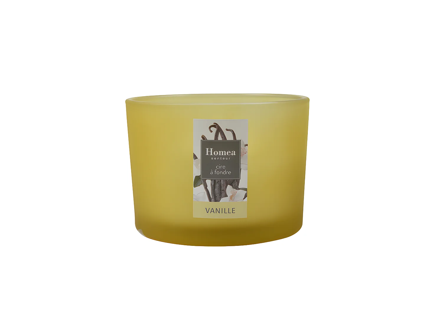 Bougie Verrine Parfumée "Essentiel II" 11cm Vanille