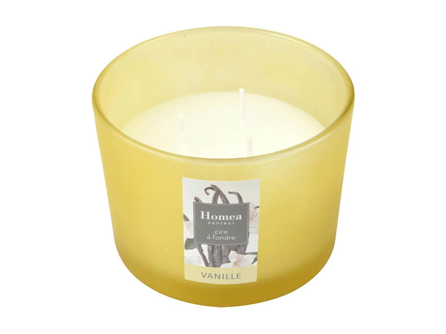 Bougie Verrine Parfumée "Essentiel II" 11cm Vanille