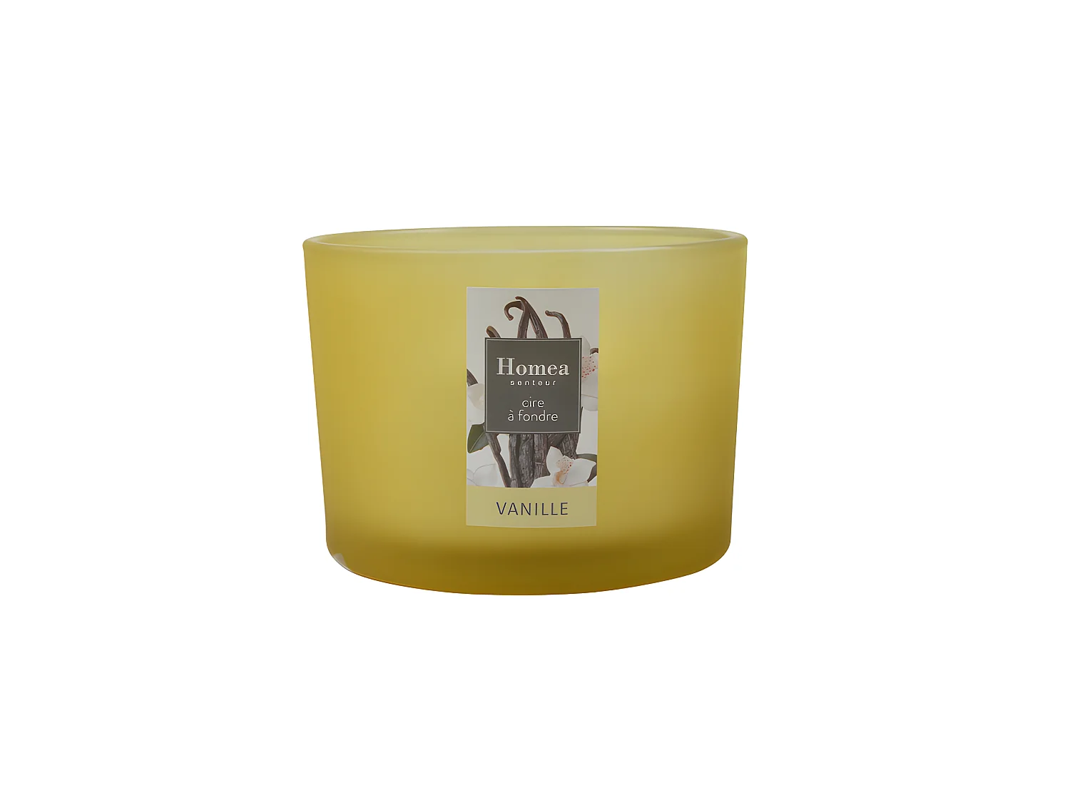 Bougie Verrine Parfumée "Essentiel II" 11cm Vanille