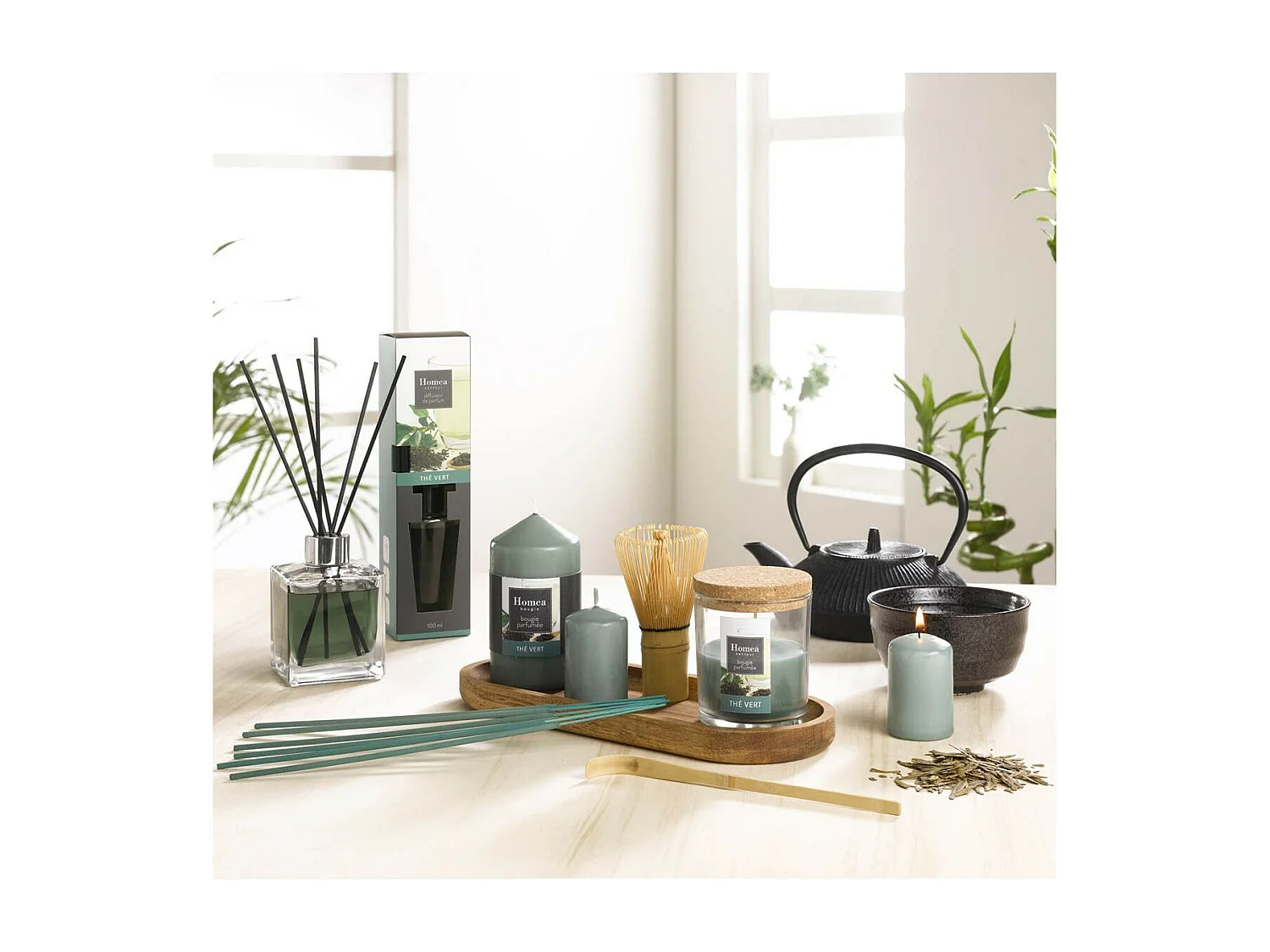 Liquide Pot Pourri "Essentiel II" 500ml Thé Vert