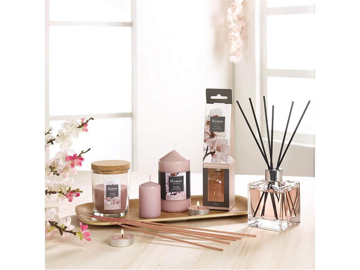 Diffuseur de Parfum "Essentiel II" 70ml Cerisier en Fleurs