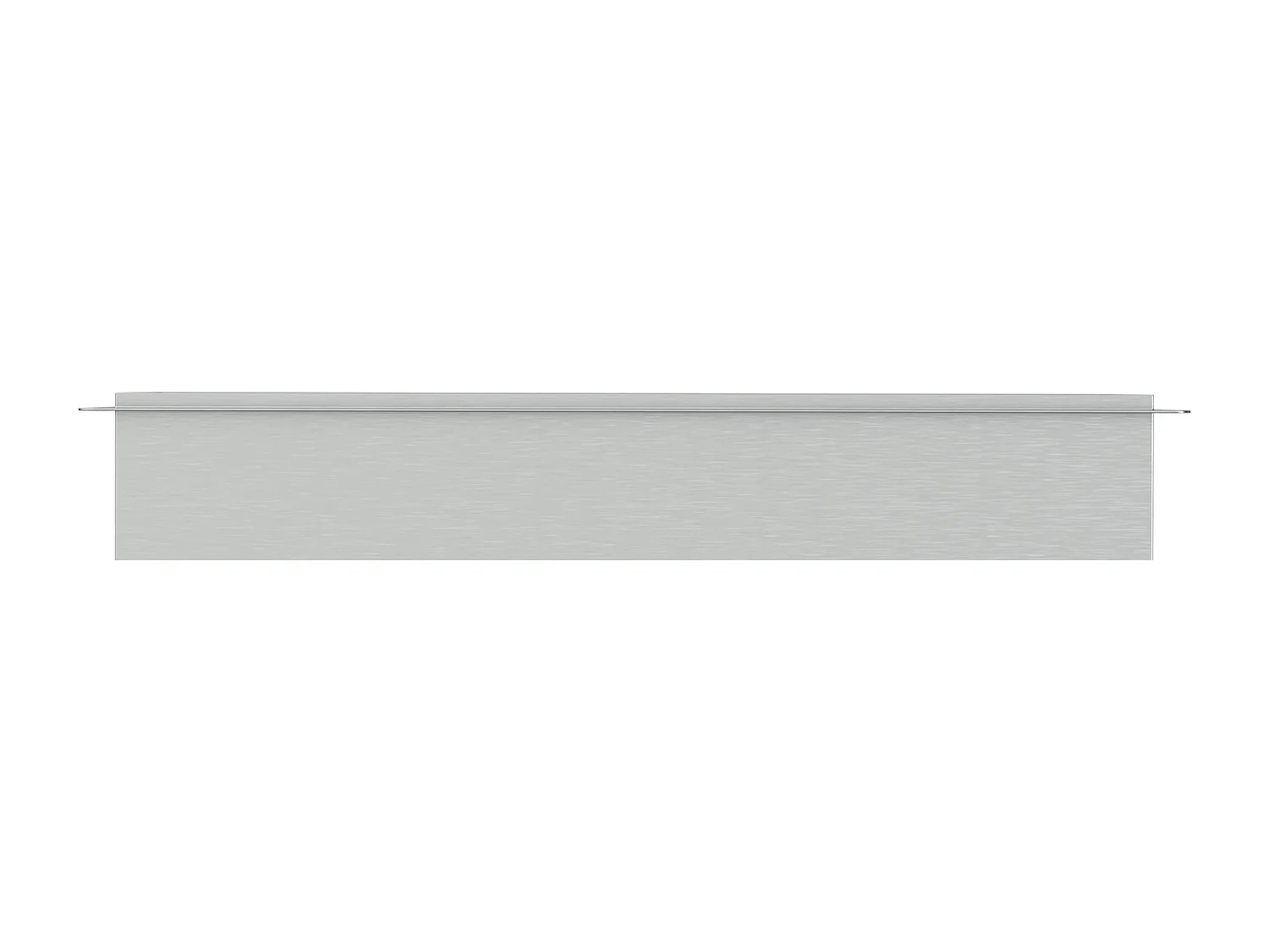 Niche murale Niche de douche 2 niveaux Acier inoxydable Étagère de douche Argent