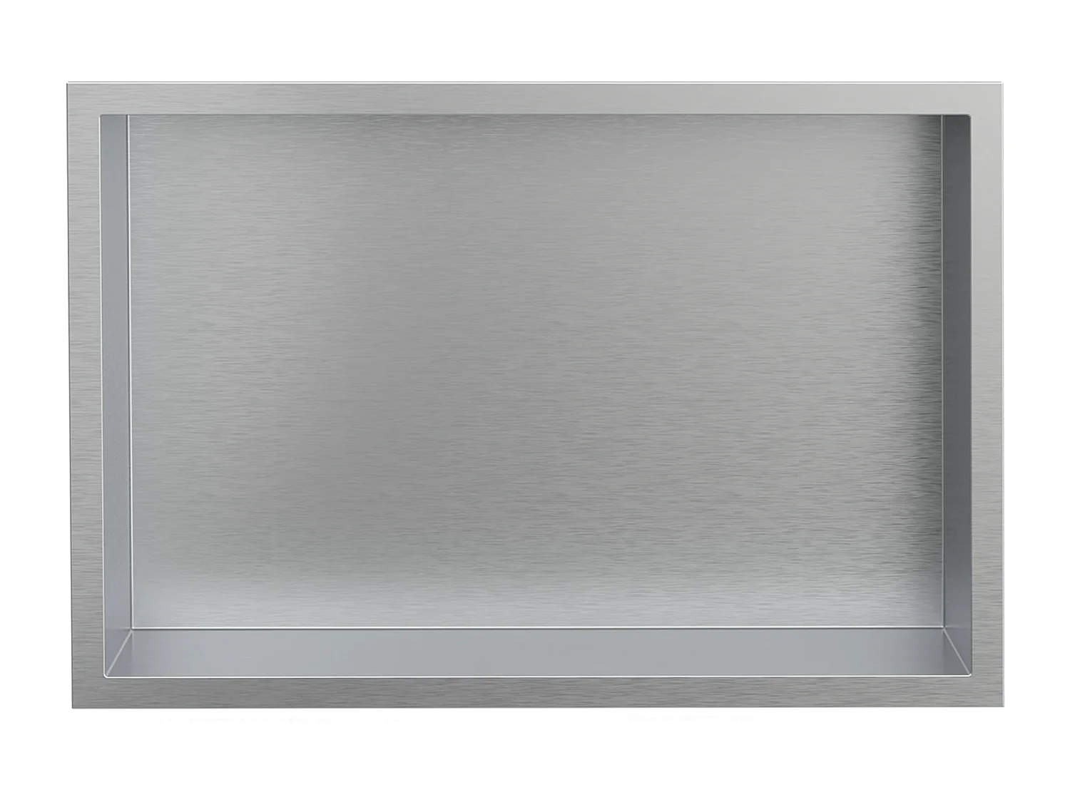 Niche murale de douche Tablette de douche en acier inoxydable Étagère de douche