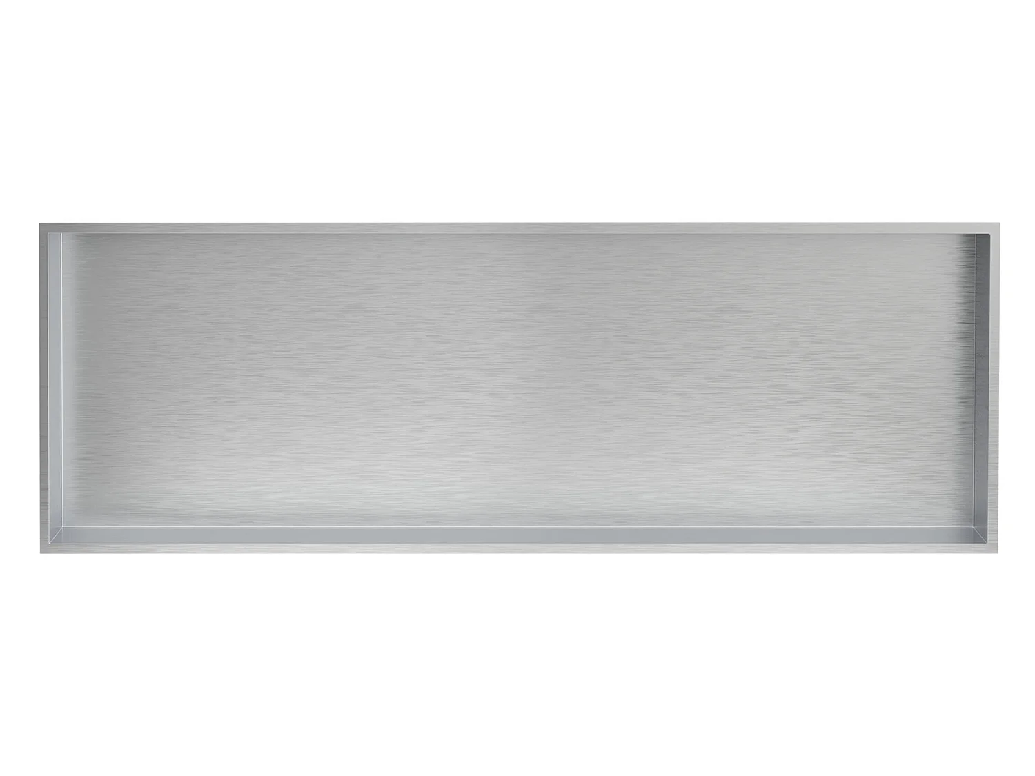 Mensola da parete per doccia Mensola da doccia in acciaio inox Argento 90 x 30 x