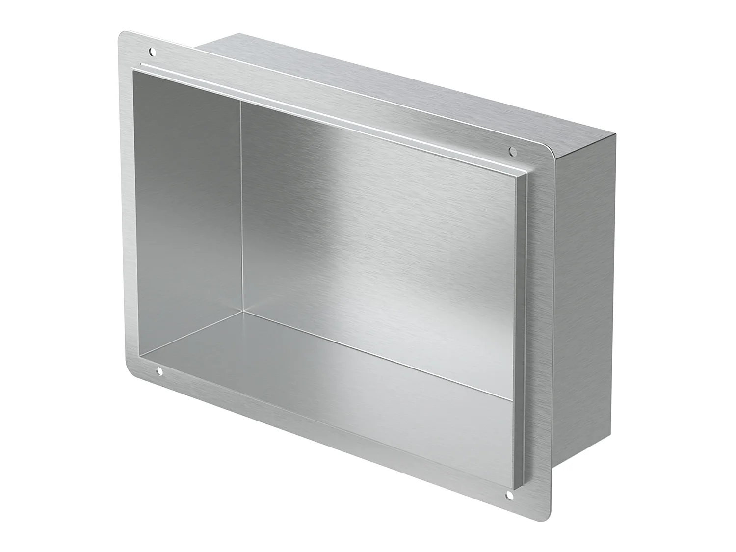 Niche murale de douche Tablette de douche en acier inoxydable Étagère de douche