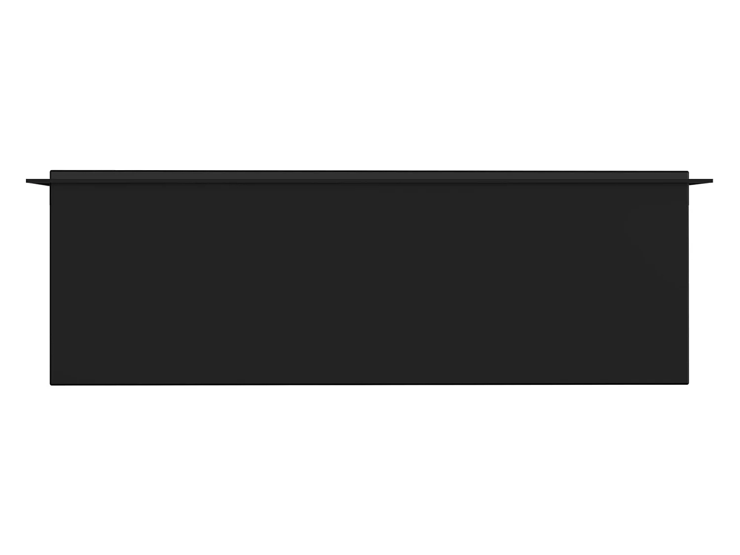 Mensola per doccia a parete Mensola per doccia in acciaio inox nero 30 x 20 x 10