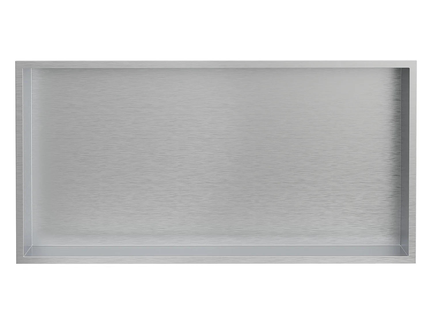 Niche murale de douche Tablette de douche en acier inoxydable Étagère de douche